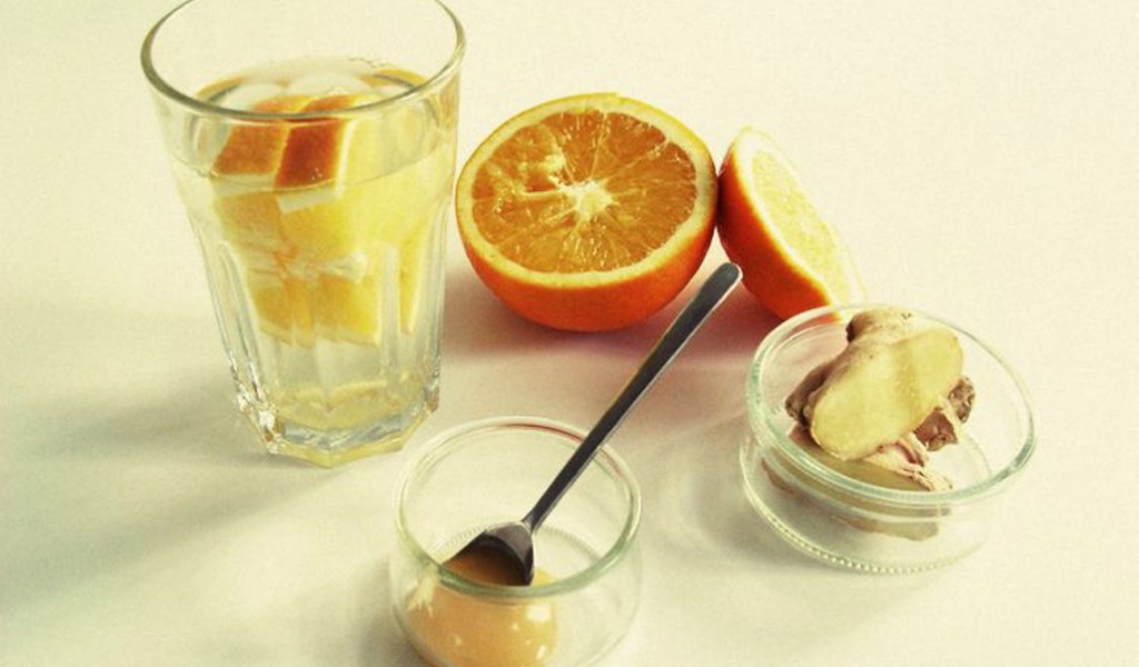 Ingwer - Orangen - Honig Drink for you, Honey!