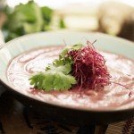 Rote Beete-Kokos Suppe.